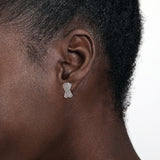 Sterling Silver (925) Earring EG14697SVJJJ