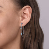 Sterling Silver (925) Earring EG14701SVJBT