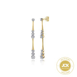 14K Yellow Gold Earring EG14828Y45JJ