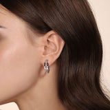 Sterling Silver (925) Earring EG15006SVJWS
