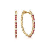 14K Yellow Gold Earring EG15036Y45RA