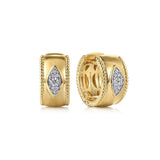 14K Yellow Gold Earring EG15038Y45JJ