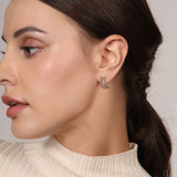 14K Yellow Gold, 14K White Gold Earring EG15039M45JJ