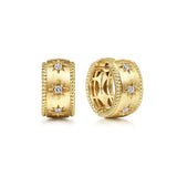 14K Yellow Gold Earring EG15043Y45JJ