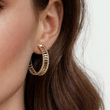 14K Yellow Gold Earring EG15057Y4JJJ