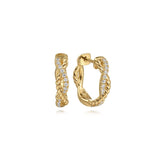 14K Yellow Gold Earring EG15080Y45JJ