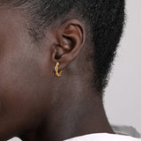 14K Yellow Gold Earring EG15080Y45JJ