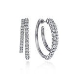 14K White Gold Earring EG15088W45JJ