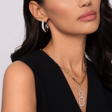 14K White Gold Earring EG15088W45JJ