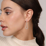 14K White Gold Earring EG15091W45JJ