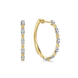 14K Yellow Gold Earring EG15125Y45JJ