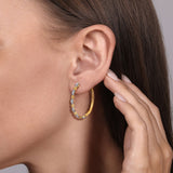 14K Yellow Gold Earring EG15125Y45JJ