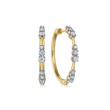 14K Yellow Gold Earring EG15130Y45JJ