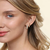 14K Yellow Gold Earring EG15143Y45JJ