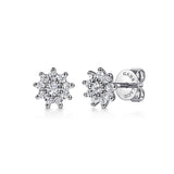 14K White Gold Earring EG15160W4JWS