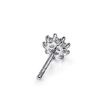 14K White Gold Earring EG15160W4JWS