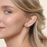 14K Yellow Gold Earring EG15162Y4JWS