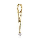 14K Yellow Gold Earring EG15164Y4JPL