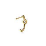 14K Yellow Gold Earring EG15166Y4JWS