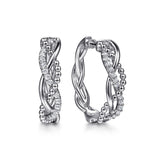 Sterling Silver (925) Earring EG15183SVJWS