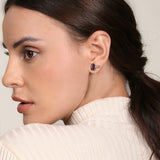 14K Yellow Gold, 14K White Gold Earring EG15193M45AM