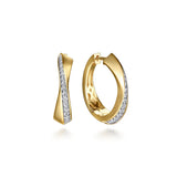 14K Yellow Gold Earring EG15198Y45JJ