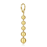 14K Yellow Gold Earring EG15199Y4JJJ