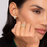 14K Yellow Gold Earring EG15226Y45JJ