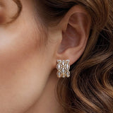 14K Yellow Gold Earring EG15236Y45JJ