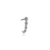 14K White Gold Earring EG15274W45JJ