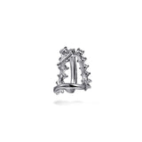 14K White Gold Earring EG15286W45JJ