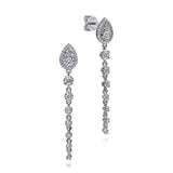 14K White Gold Earring EG15287W45JJ