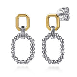 14K Yellow Gold, Sterling Silver (925) Earring EG15304MZJJJ