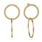 14K Yellow Gold Earring EG15309Y4JJJ