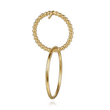 14K Yellow Gold Earring EG15309Y4JJJ