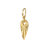 14K Yellow Gold, 14K White Gold Earring EG15347M45JJ