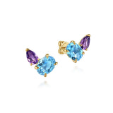 14K Yellow Gold Earring EG15377Y4JMC