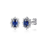 14K White Gold Earring EG15383W45SA