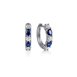 14K White Gold Earring EG15387W45SA