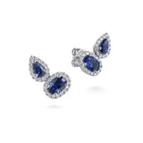 14K White Gold Earring EG15388W45SA