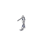 14K White Gold Earring EG15397W45SA
