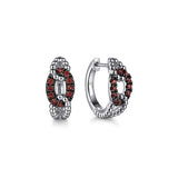 Sterling Silver (925) Earring EG15425SVJGN