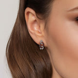 Sterling Silver (925) Earring EG15425SVJGN