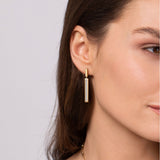 14K Yellow Gold Earring EG15521Y45JJ