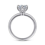 14K White Gold Engagement Ring ER15702R4W4JJJ