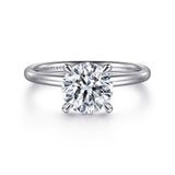 14K White Gold Engagement Ring ER15739R8W44JJ