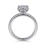 14K White Gold Engagement Ring ER15761R4W4JJJ