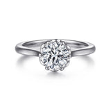 14K White Gold Engagement Ring ER15762R4W4JJJ