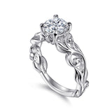 14K White Gold Engagement Ring ER15781R4W4JJJ