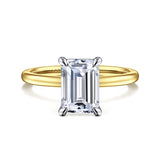 14K Yellow Gold, 14K White Gold Engagement Ring ER15960R6M4JJJ